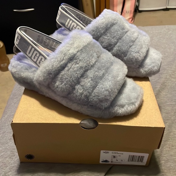 UGG Shoes - Grey Fluff Yeah Uggs